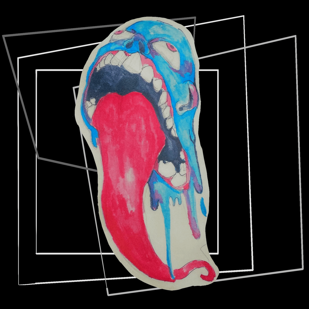 Image of bleh sticker