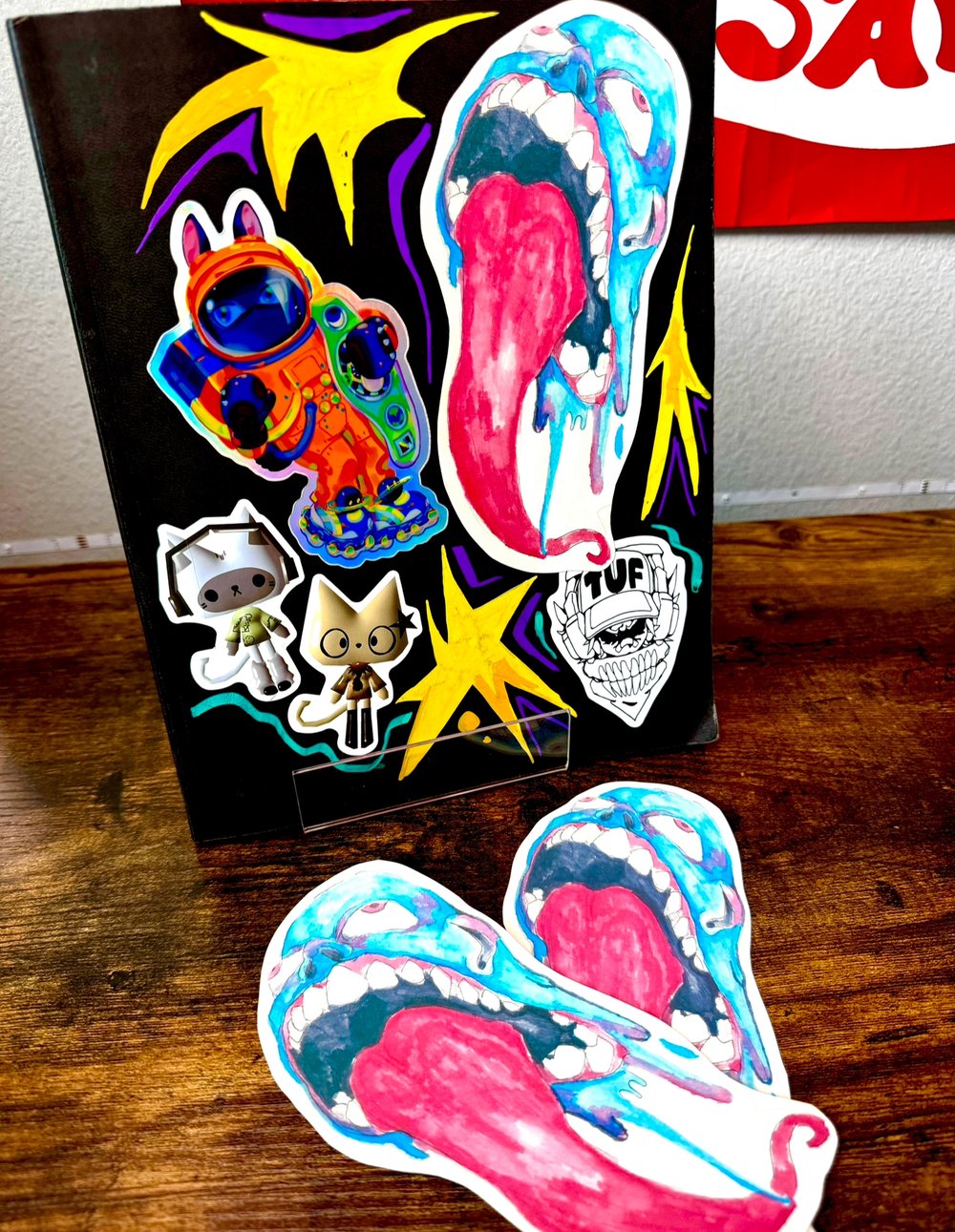 Image of bleh sticker