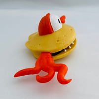 Image 4 of MISFORTUNE COOKIE "Spicy Boi Orange" Limited Edition 5.25" Sofubi Soft Vinyl Toy 
