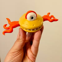 Image 2 of MISFORTUNE COOKIE "Spicy Boi Orange" Limited Edition 5.25" Sofubi Soft Vinyl Toy 