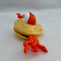Image 5 of MISFORTUNE COOKIE "Spicy Boi Orange" Limited Edition 5.25" Sofubi Soft Vinyl Toy 