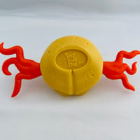 Image 8 of MISFORTUNE COOKIE "Spicy Boi Orange" Limited Edition 5.25" Sofubi Soft Vinyl Toy 