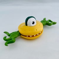 Image 7 of MISFORTUNE COOKIE "Mild Mannered Green" Limited Edition 5.25" Sofubi Soft Vinyl Toy 