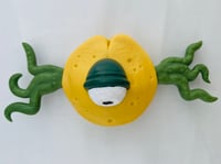 Image 8 of MISFORTUNE COOKIE "Mild Mannered Green" Limited Edition 5.25" Sofubi Soft Vinyl Toy 