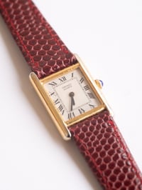 Image 5 of 80s seiko tank "blue cabachon"