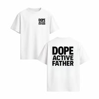 Dope Active Father Logo Tee (White)