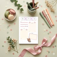 Image 2 of Panko Kawaii Capybara Soft Notes Notepad