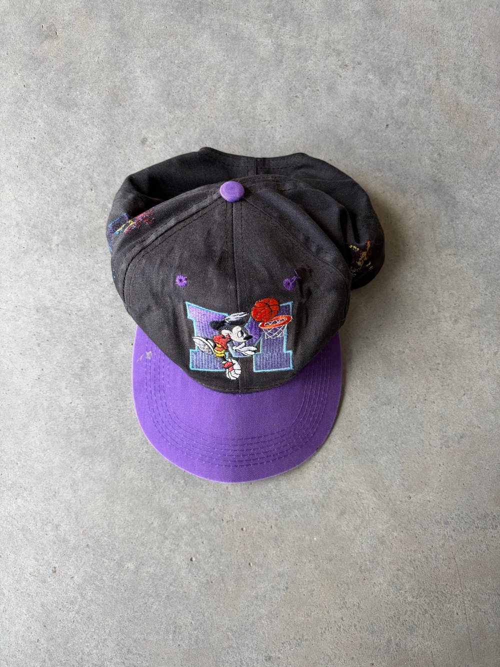 Image of Vintage Mickey Mouse Dad Hat $25.