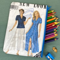 Image 1 of Sewing Pattern Pencil Case, 90’s Women’s Dress