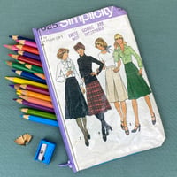Image 1 of Sewing Pattern Pencil Case, 70’s Women’s Pleated Skirt