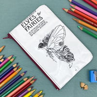 Image 1 of Elves and Fairies, Ida Rentoul Outhwaite Book Page Pencil Case