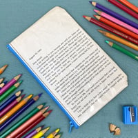 Image 2 of Perks of Being a Wallflower Book Page Pencil Case