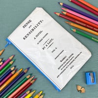 Image 1 of Sense and Sensibility Book Page Pencil Case, Jane Austen 