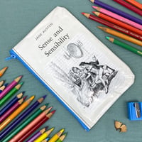 Image 1 of Sense and Sensibility, Jane Austen Book Page Pencil Case
