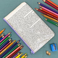 Image 2 of Mr Darcy’s Confession, Pride and Prejudice Book Page Pencil Case, Jane Austen 