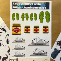 Image 5 of Australia sticker pack