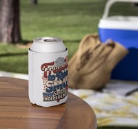 Image 3 of Independence Day Can Cooler: Freedom to Read Smut Drink Holder