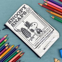 Image 1 of Snoopy Book Page Pencil Case