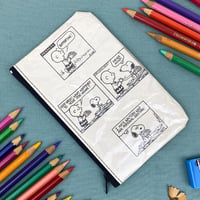 Image 2 of Snoopy Book Page Pencil Case