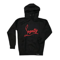 Loyalty hoodie (Black/Red)