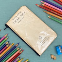 Image 1 of Animal Farm Book Page Pencil Case, George Orwell