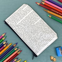 Image 2 of To Kill a Mockingbird, Harper Lee Book Page Pencil Case 