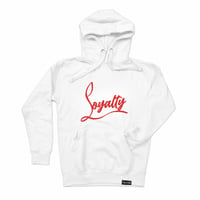 Loyalty hoodie (White/Red)