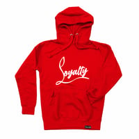Loyalty hoodie (Red/White)