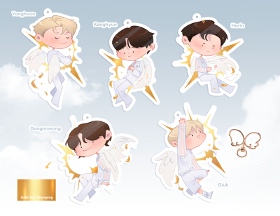 Image of Icarus ONEWE fanmade Keychains!