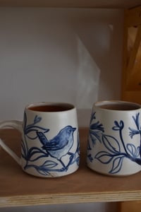 Image 2 of Wren & Honeysuckle Mug
