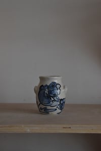 Image 1 of Butterfly & Poppy Vase