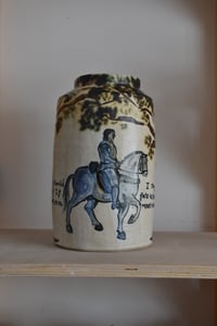Image 1 of Gawain & The Green Knight Story Vase