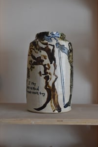 Image 2 of Gawain & The Green Knight Story Vase