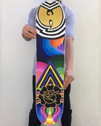 'A Shame That My Tragedy My Masterpiece' – Original Hand-Painted Skateboard Art