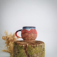 Image 1 of #1 Hwyrnos Goch. Red Nightfall Mug.