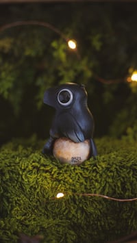 Image 4 of Crow on Skull
