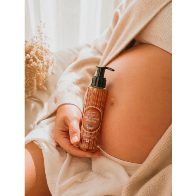 Huile de massage - vergetures - Les savons de Joya