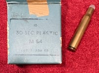 Image 2 of Cold War (Belgian) FN .30 Caliber Short-Range Training Ammunition (Military & Police Forces)