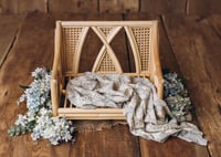 Image 3 of A floral set with delicate blue blossoms