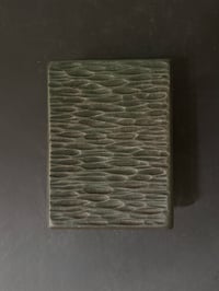 Bronze Door Handle with Ripple Pattern
