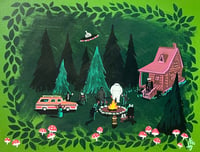 The Mothman’s West Virginia Campfire Jamboree- 8x10