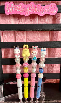 Image 1 of Sanrio Character Luxury Beaded Pen Collection
