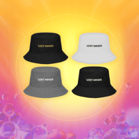 Text Logo Bucket Hats - Multiple Colours