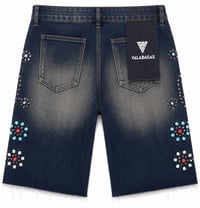 Image 2 of Crystal Garden Denim Shorts