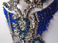 Image 4 of Diamond Imperial Double Head Eagle in Diamonds and Sapphires. Pt 2