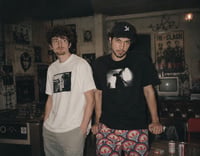 Image 1 of Pack 2 T-shirts ORIOL X CMPZ blanc et JEE X CMPZ noir