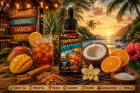 Image 1 of Sunburnt Revival (Tropical sweet tea with a dangerously smooth tan ☀️🍍🥥🧋)