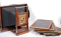 Image 1 of Korona Banquet 12X20 ultra large format camera + S&S holders + case TESTED #2766