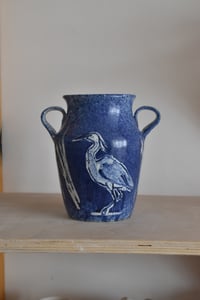 Image 1 of Little Egret Vase