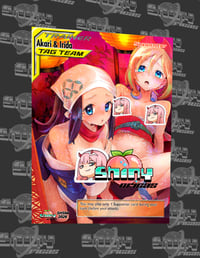 Image 1 of Akari & Irida-SHS04-Shinyoricas-Goddess story custom Pokémon Waifu Card-Firework finish 2026